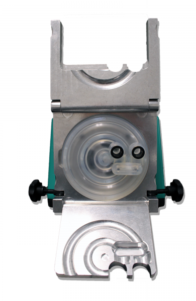 open with Pump Cassette